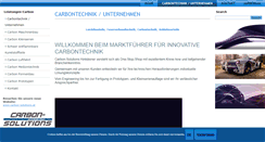 Desktop Screenshot of leichtbau-carbon.de